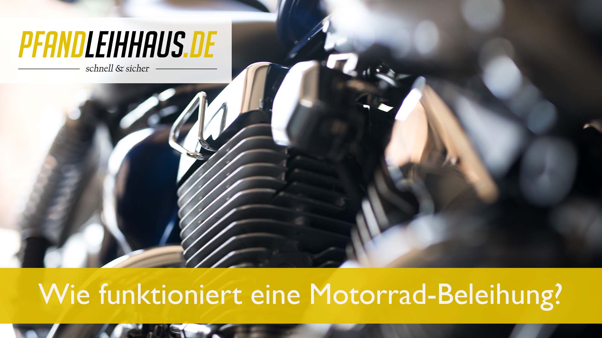 Wie funktioniert eine Motorrad-Beleihung?